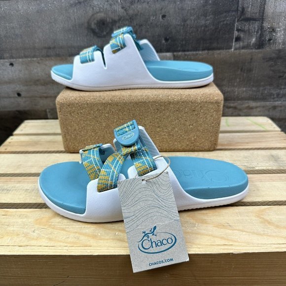 Chaco Other - Chaco‎ Kids Chillos Sport Sandals Polyester Size 4 Porcelain